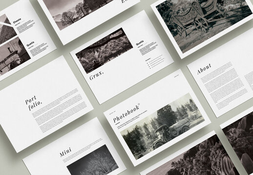 Photobook Portfolio Layouts