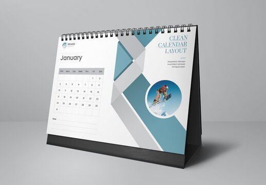 Wall Calendar Template 2027 With Monthly Planner Layout