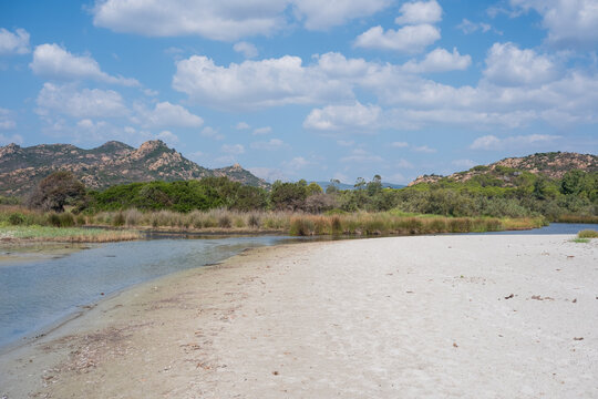 Scenic Coastal Landscape Berchida Beach - Sardinia