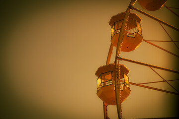 ferris wheel in the night © Invisiblekitten
