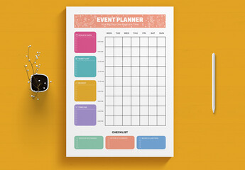 Professional Event Planner Template