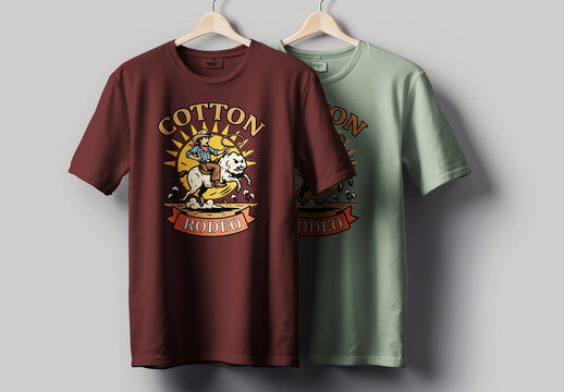 Western Cowboy Graphic Tshirt