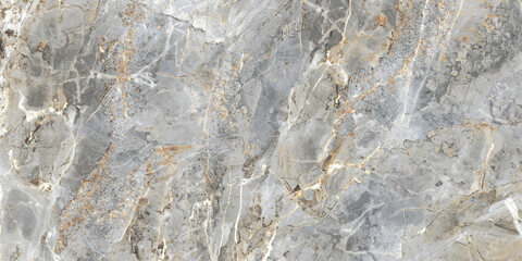 Grey marble texture with subtle yellow veining and natural stone details. Elegant surface for ceramic tiles, interior walls, flooring, and architectural design.  © Vidal