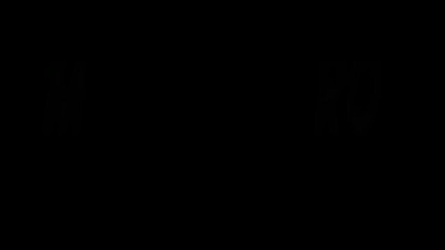 Glitchy Mind Control Text Animation on Black Background