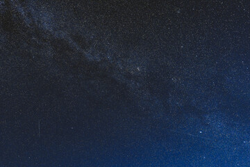 Obraz premium Wide astrophotography view of the Milky Way galaxy