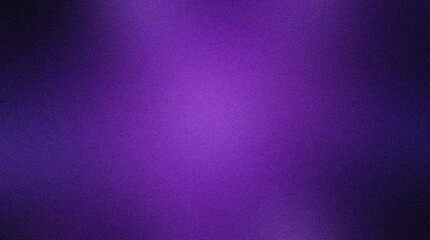 Abstract Gradient Grainy Texture Background, Abstract grainy gradient background with smooth color transitions in shades of vibrant purple, creating a soft and atmospheric visual texture.