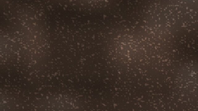 Speckled dark brown textured background. 2d animation