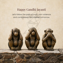 Walk the Path of Truth, Happy Gandhi Jayanti © Nikhil