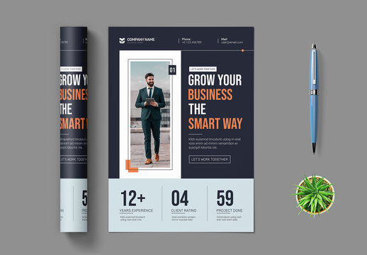 Company Promotion Flyer Template