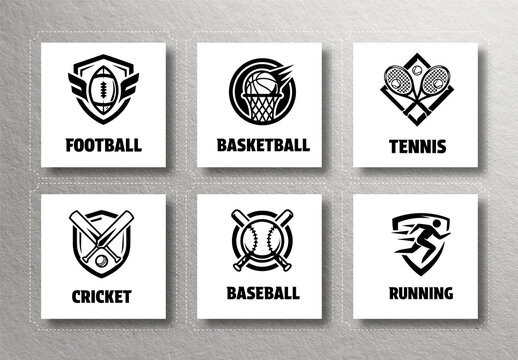 Sports Badge Layout