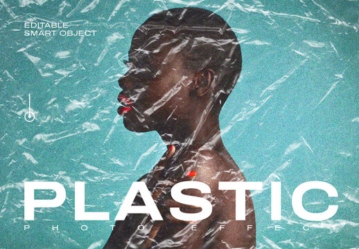 Plastic Overlay Image Effect