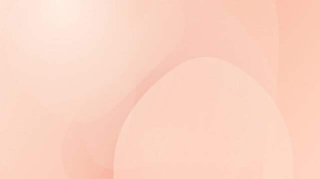 Abstract peach background with soft overlapping fluid shapes and gentle gradient for cosmetic and beauty product backdrop