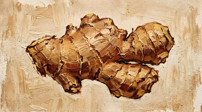 Grattage Scraping Technique Ginger Illustration Wellness Layered Art
