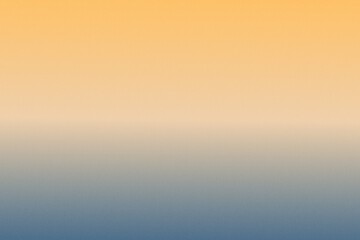 Fototapeta premium Horizontal background with vertical gradient, transitioning from Warm Apricot Orange to Steel Slate Blue