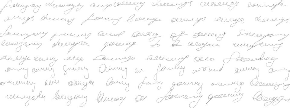 Background texture script paper overlay with vintage text and antique letter.  Grunge old writing pattern for novel. Handwritten lit abstract message write with ink. Unreadable manuscript seamless
