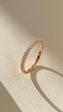 wedding rings on a pillow