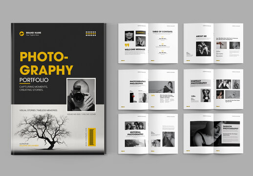 Photography Portfolio Magazine Template