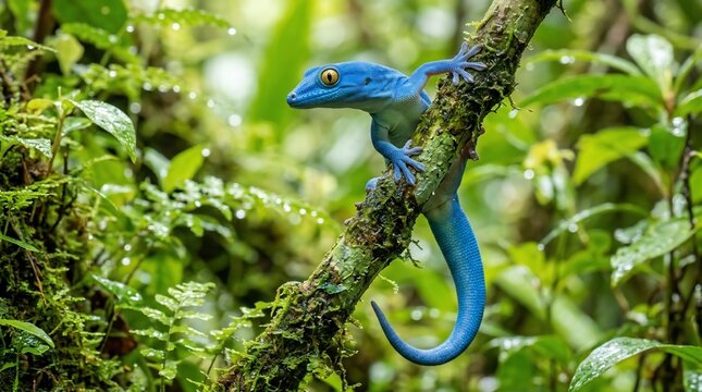 Blue gecko branch