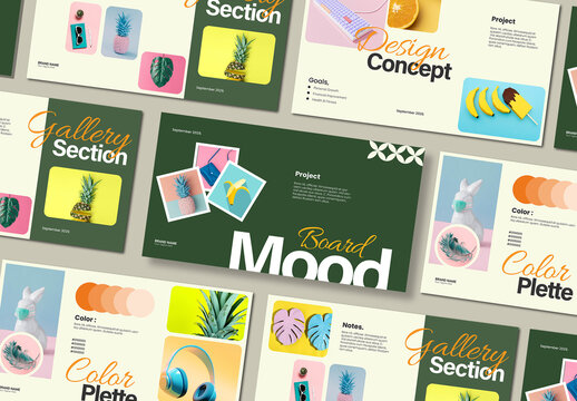 Brand Mood Board Template
