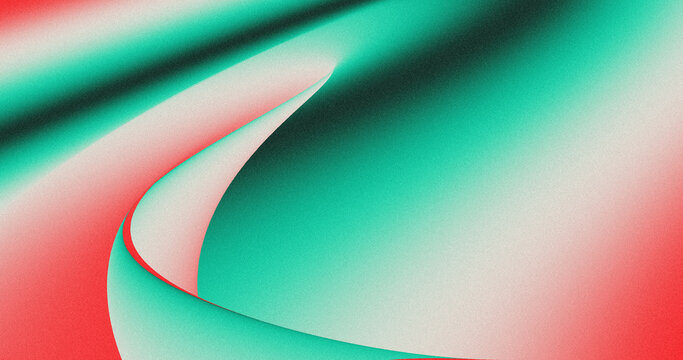 Abstract gradient background, red teal color blend, modern web art