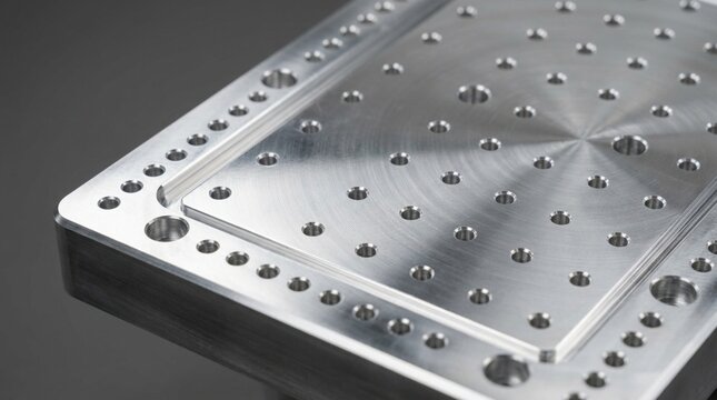 Precision Machined Aluminum Optical Breadboard Table Surface