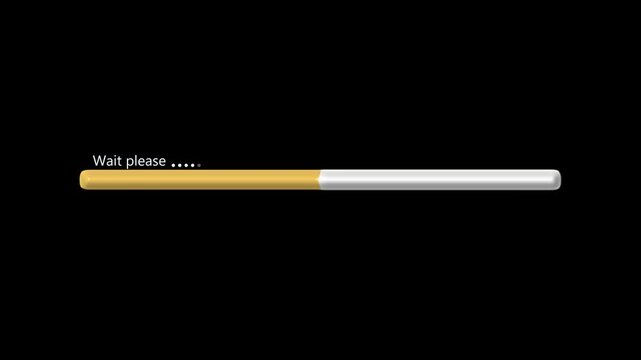 Please wait loading intermission animated. Icon symbol starting soon. Spinning waiting ring on background. loading mark