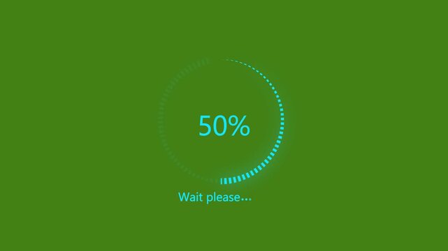  wait Please loading intermission animated. Icon symbol starting soon. Spinning waiting raund on background. loading mark 