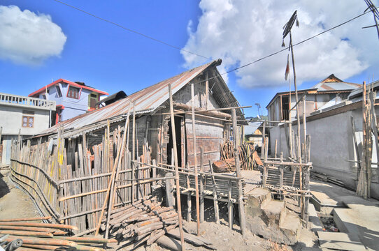 The Apatani people village ethnic group who live in the Ziro valley of Arunachal Pradesh's Lower Subansiri region in India