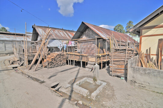 The Apatani people village ethnic group who live in the Ziro valley of Arunachal Pradesh's Lower Subansiri region in India