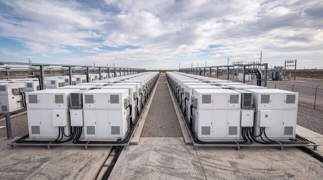 Battery Energy Storage System Facility for Renewable Power Grid