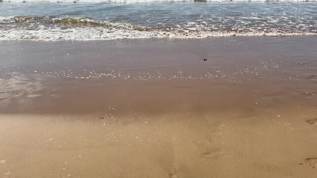 Beach at the City Agadir in Morocco, Africa