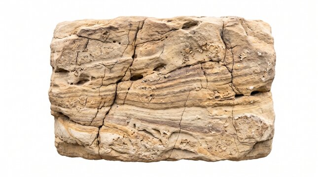 Close up of ancient cuneiform tablet with wedge shaped writing in clay
