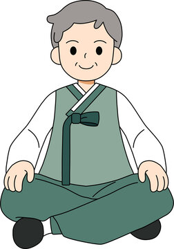 할아버지 한복