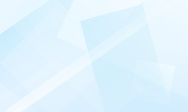Abstract Light Blue Geometric Overlapping Polygons Vector Background Graphic Illustration