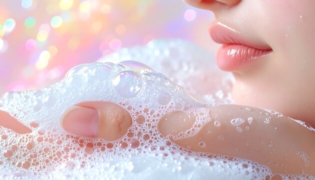 Close up of champagne glass with bubbles rising elegantly.