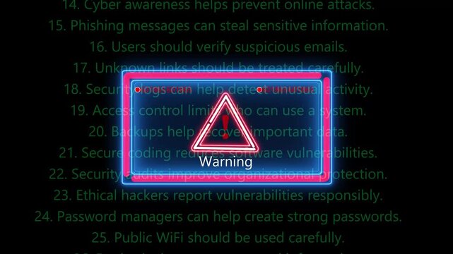Warning Cyber Security Warning & Protection Tips.  How to Detect, Remove & Protect Your Passwords | Cyber Security Awareness