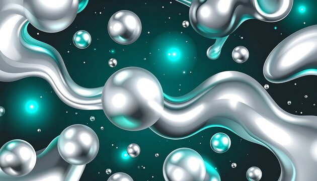 Close-up view of soap bubbles reflecting light.