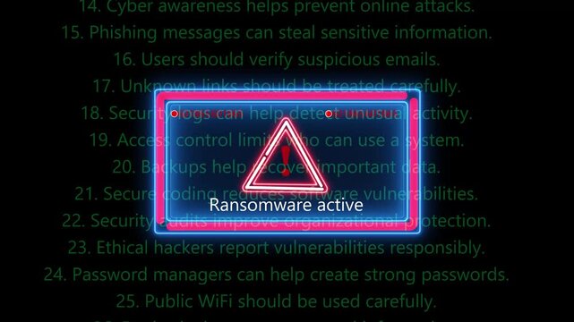 Ransomware active Cyber Security Warning & Protection Tips.  How to Detect, Remove & Protect Your Passwords | Cyber Security Awareness