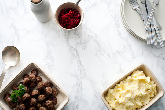 Swedish meatballs with room for type