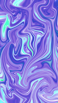 Vertical background abstract fluid art in purple tones