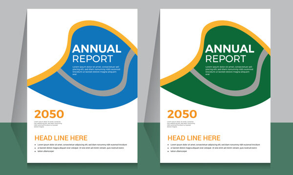 Annual report corporate brochure template layout design. It's also compatible with brochure, booklet, flyer, book cover, magazine cover, report annual, bifold, flyer, leaflet. Fully editable	