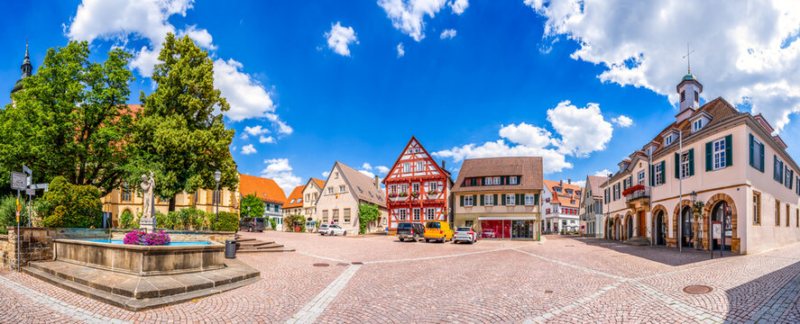 Altstadt, Weilheim an der Teck, Deutschland 