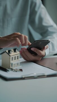 man calculate tax invoice at home, summarizing taxes, money planning