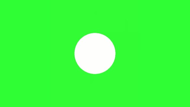 Animated countdown sequence beginning at number 5 on a clean green screen background, ideal for video intros, event launches, presentations, games, promotions, livestreams, transitions, and chroma key