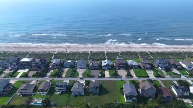 Atlantic Beach NC Beaches, Homes and Coastal Neighborhoods on Crystal Coast in summer season