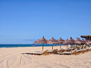La Barrosa beach in Sancti Petri, Cadiz, Spain, in august 2026 © josevgluis