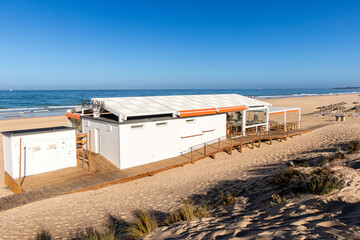 La Barrosa beach in Sancti Petri, Cadiz, Spain, in august 2026 © josevgluis