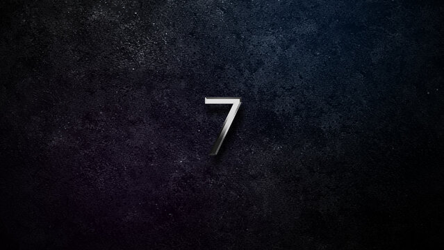 Countdown Dark Rough Wall Surface Texture with Soft Top Spotlight Title Movie Grunge Action Cinematic Trailer Animation Background