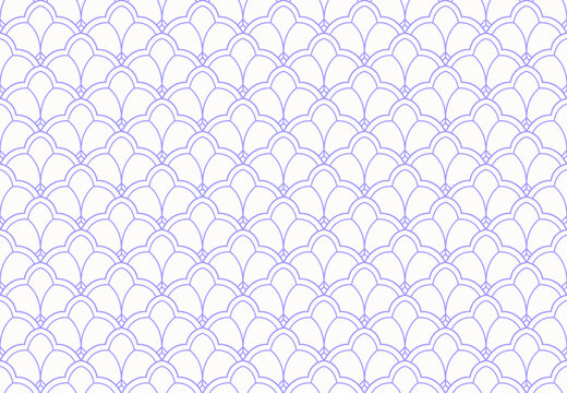 Seamless vector art deco pattern. Abstract background.