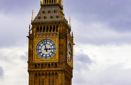 Big Ben Clock Tower in London, England